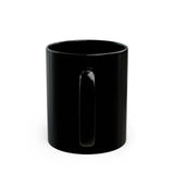 11 oz Black Ceramic Mug