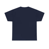 Unisex Heavy Cotton Tee with White Logo