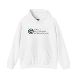 Unisex Heavy Blend™ Hooded Sweatshirt with Embroidered Color Logo