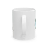11 oz Ceramic Mug with Color Logo