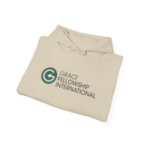 Unisex Heavy Blend™ Hooded Sweatshirt with Embroidered Color Logo