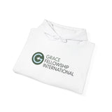 Unisex Heavy Blend™ Hooded Sweatshirt with Embroidered Color Logo