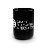 15 oz Black Mug