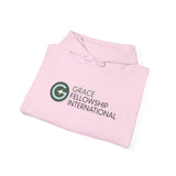 Unisex Heavy Blend™ Hooded Sweatshirt with Embroidered Color Logo