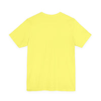 Unisex Jersey Short Sleeve Tee with Color Logo