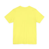 Unisex Jersey Short Sleeve Tee with Color Logo