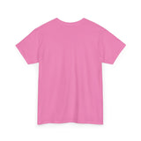 Unisex Heavy Cotton Tee with White Logo