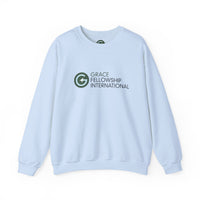 Heavy Blend™ Crewneck Sweatshirt with Color Logo