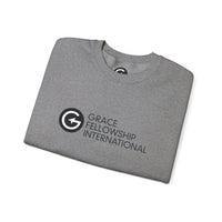 Heavy Blend™ Crewneck Sweatshirt with Black Logo