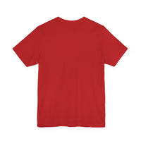 Unisex Jersey Short Sleeve Tee with White Logo
