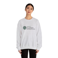 Heavy Blend™ Crewneck Sweatshirt with Color Logo
