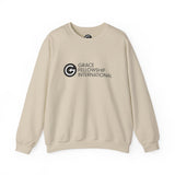 Heavy Blend™ Crewneck Sweatshirt with Black Logo