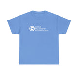 Unisex Heavy Cotton Tee with White Logo
