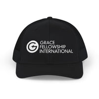 Embroidered Snapback Trucker Cap