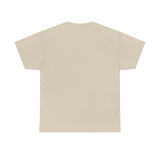 Unisex Heavy Cotton Tee with Color Logo