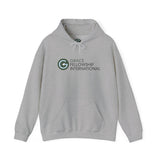 Unisex Heavy Blend™ Hooded Sweatshirt with Embroidered Color Logo
