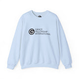 Heavy Blend™ Crewneck Sweatshirt with Black Logo