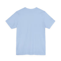 Unisex Jersey Short Sleeve Tee with Color Logo