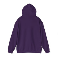 Unisex Heavy Blend™ Hooded Sweatshirt with Embroidered White Logo