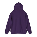 Unisex Heavy Blend™ Hooded Sweatshirt with Embroidered White Logo