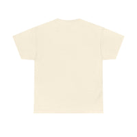 Unisex Heavy Cotton Tee with Color Logo
