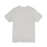 Unisex Jersey Short Sleeve Tee with Black Logo
