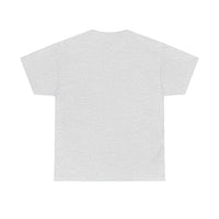 Unisex Heavy Cotton Tee with Color Logo