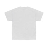 Unisex Heavy Cotton Tee with Color Logo