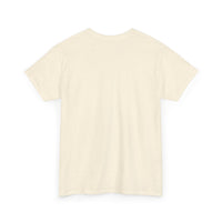 Unisex Heavy Cotton Tee with Color Logo