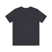 Unisex Jersey Short Sleeve Tee with White Logo