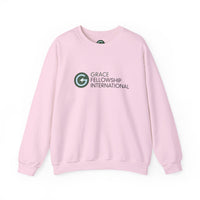 Heavy Blend™ Crewneck Sweatshirt with Color Logo
