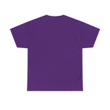 Unisex Heavy Cotton Tee with White Logo