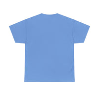 Unisex Heavy Cotton Tee with White Logo