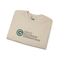 Heavy Blend™ Crewneck Sweatshirt with Color Logo