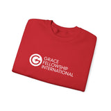 Heavy Blend™ Crewneck Sweatshirt with White Logo
