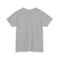 Unisex Heavy Cotton Tee with Color Logo