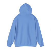 Unisex Heavy Blend™ Hooded Sweatshirt with Black Embroidered Logo