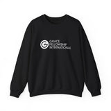 Heavy Blend™ Crewneck Sweatshirt with White Logo