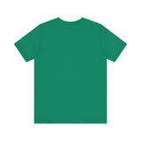 Unisex Jersey Short Sleeve Tee with White Logo