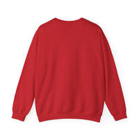 Heavy Blend™ Crewneck Sweatshirt with White Logo