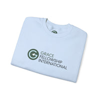 Heavy Blend™ Crewneck Sweatshirt with Color Logo
