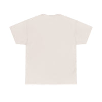Unisex Heavy Cotton Tee with Color Logo