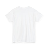 Unisex Heavy Cotton Tee with Color Logo
