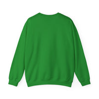 Heavy Blend™ Crewneck Sweatshirt with White Logo