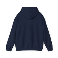 Unisex Heavy Blend™ Hooded Sweatshirt with Embroidered White Logo