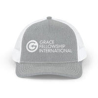 Embroidered Snapback Trucker Cap