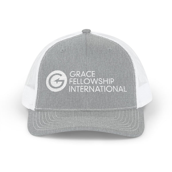 Embroidered Snapback Trucker Cap