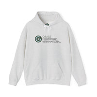 Unisex Heavy Blend™ Hooded Sweatshirt with Embroidered Color Logo