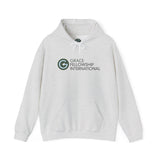Unisex Heavy Blend™ Hooded Sweatshirt with Embroidered Color Logo