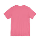 Unisex Jersey Short Sleeve Tee with Black Logo
